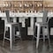 Flash Furniture 30" Silver Metal Counter Stool-Gray Poly Seat CH-31320-30GB-SIL-PL2G-GG - alternate 6